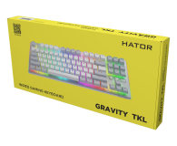 HATOR Gravity TKL (biała) HTK561 - 1332249 - zdjęcie 6